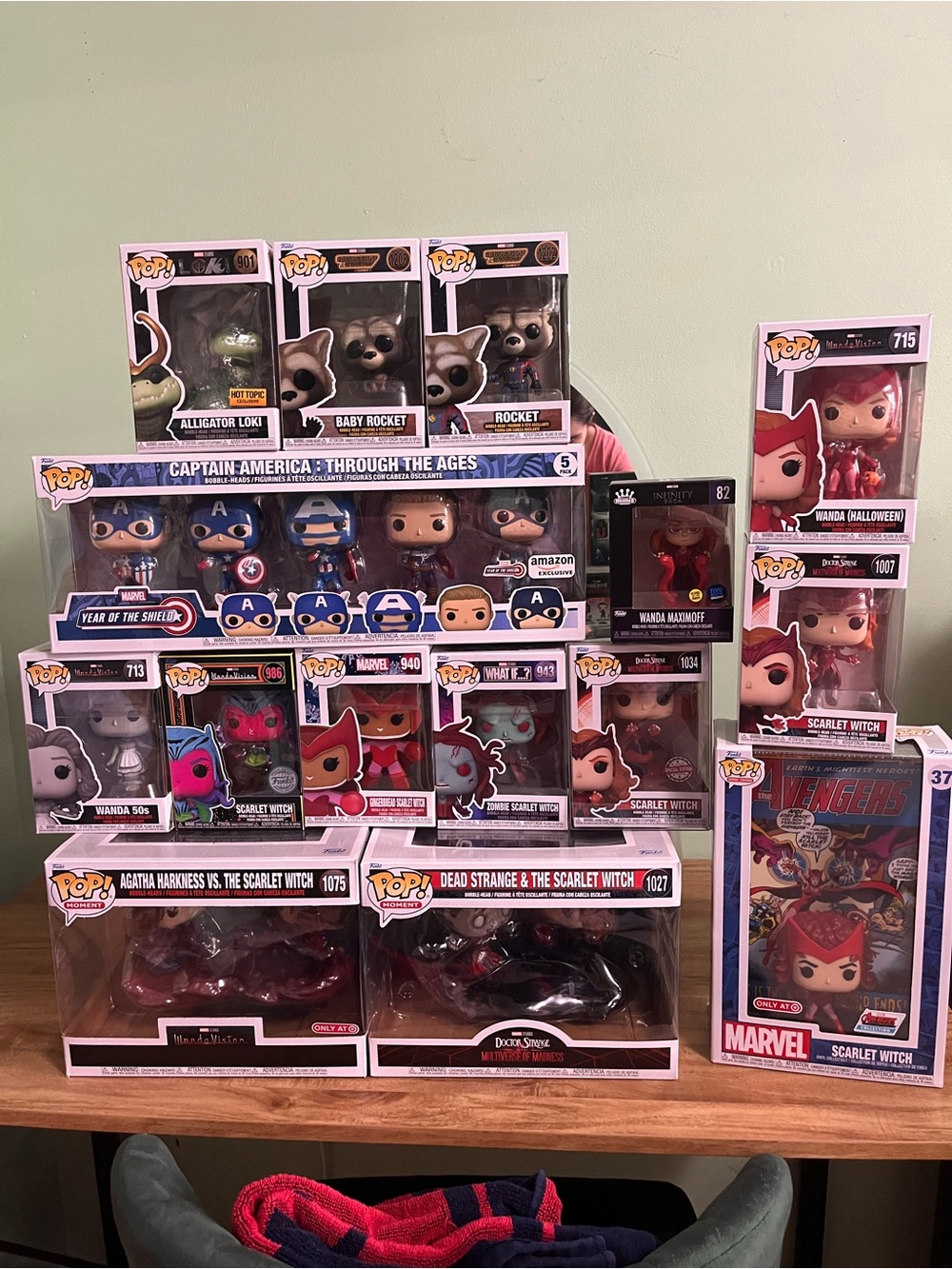 Funko Scarlet Witch & other Marvel pops!